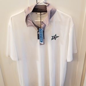 NWT Travis Mathew Polo - Dallas Stars logo
